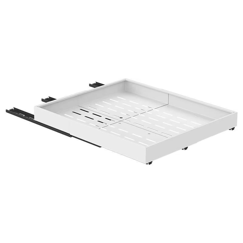 Adhesive Expandable Pull Out Drawers for Kitchen Cabinets Slide Out Drawers with Nano Film Storage Holders & Racks