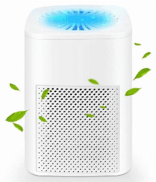 Ailkin Mini Portable Air Purifier for Home and Office - Effective Air Cleaner for Allergies, Asthma, Dust, Pet Odors, and Smoke in Small Rooms and Bedrooms