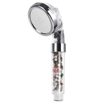 High-Pressure Handheld Rainfall Shower Head with Water-Saving Features and Anion Filter for Spa-Like Experience