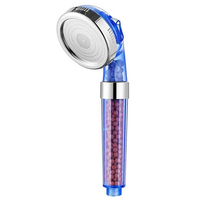 High-Pressure Handheld Rainfall Shower Head with Water-Saving Features and Anion Filter for Spa-Like Experience